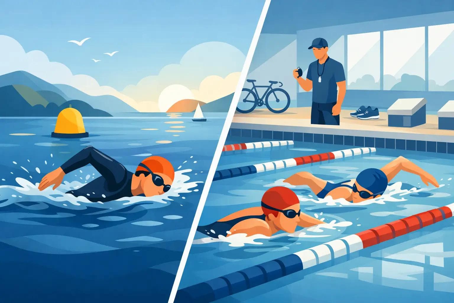 開放水域課 vs 鐵三游泳課,點揀先啱?